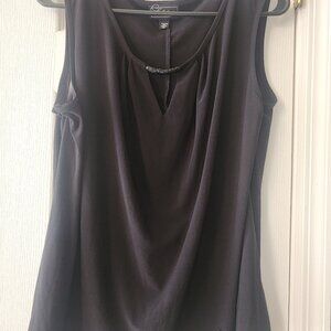 Dressbarn Collection black sleeveless with rhinestone size 2X